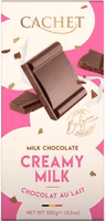 Cachet - Creamy Milk/Mjölkchokladkaka, 100g