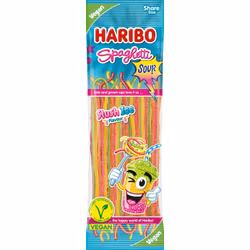 Haribo - Spaghetti Slush Ice Sour - Sura Snören, 200g