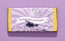 Vegan Delights - Blueberry Lavender, chokladkaka, 85g