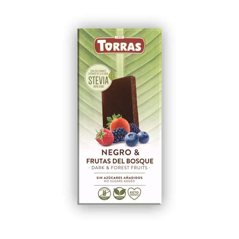 Torras - Chokladkaka Skogsbär, 125g
