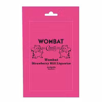Wombat - Strawberry Hill Lakrits, 150g