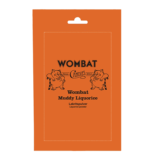Wombat - Muddy Liquorice, 150g