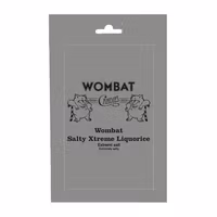 Wombat - Salty Xtrem Lakrits, 150g