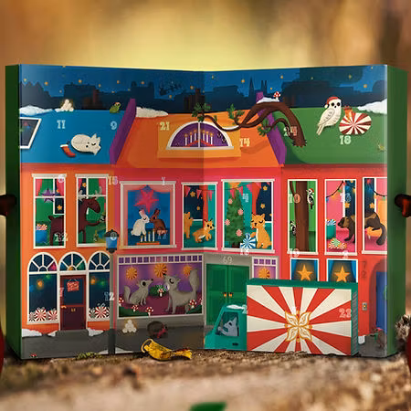 KOMMER SNART! Vegan Delights - Adventskalender med Chokladpraliner, 300g