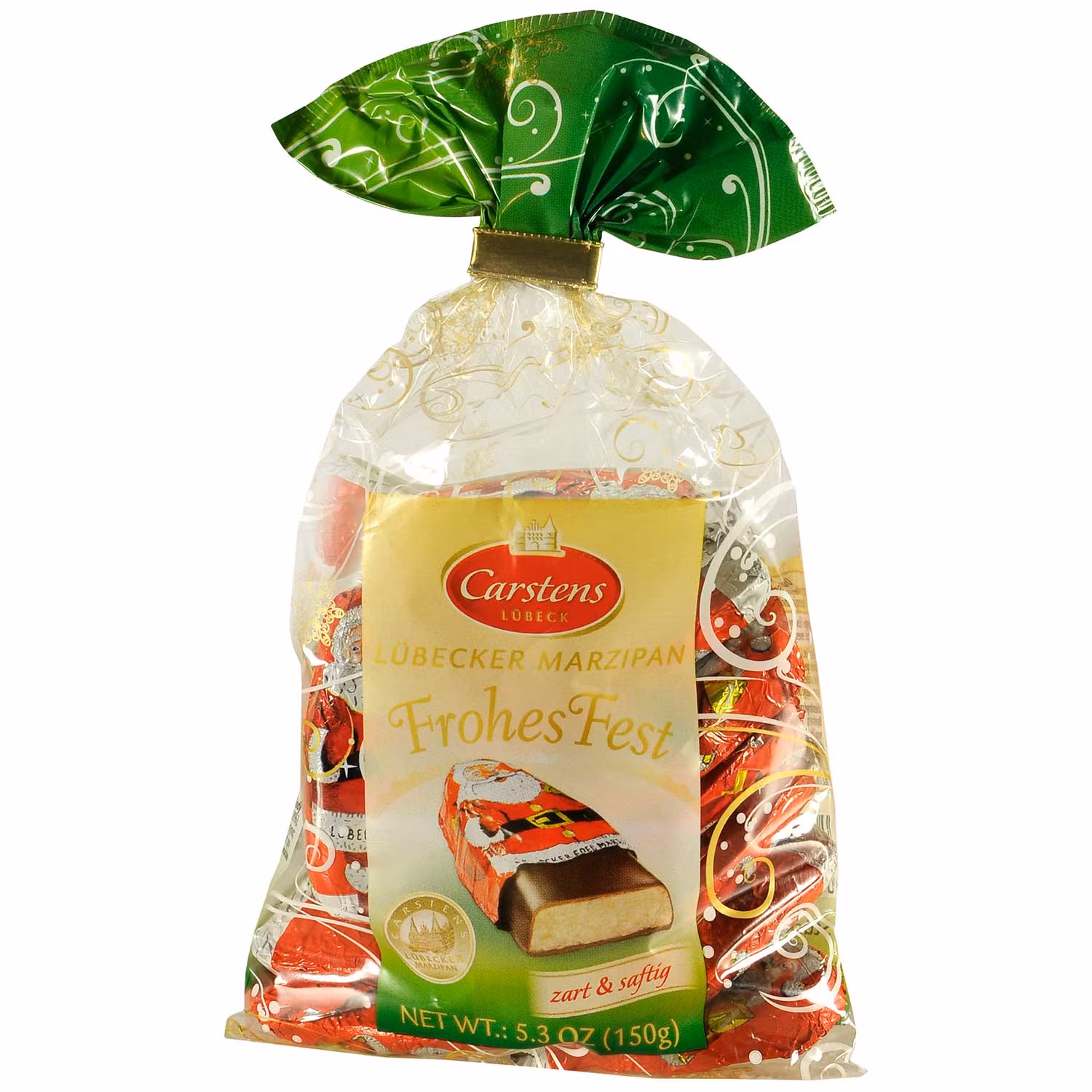 Carstens - Chokladdoppade Marsipantomtar, 150g