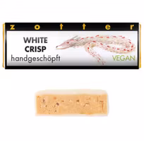 KOMMER SNART! Zotter - White Crisp, 20g