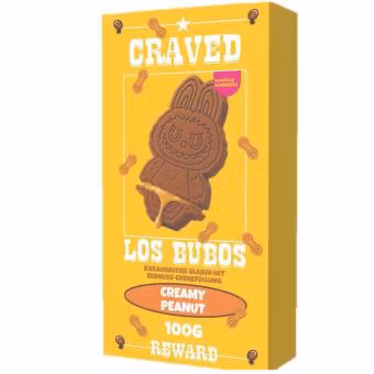 KOMMER SNART! Craved - Los Bubos Creamy Peanut/Krämig Jordnöt, 100g