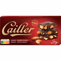 KOMMER SNART! Cailler - Crémant Ganze Mandeln/Hel Mandel, 200g