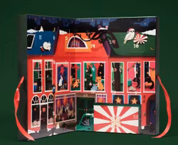 Vegan Delights - Adventskalender med Chokladpraliner, 300g
