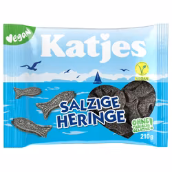 Katjes - Salzige Heringe, 210g