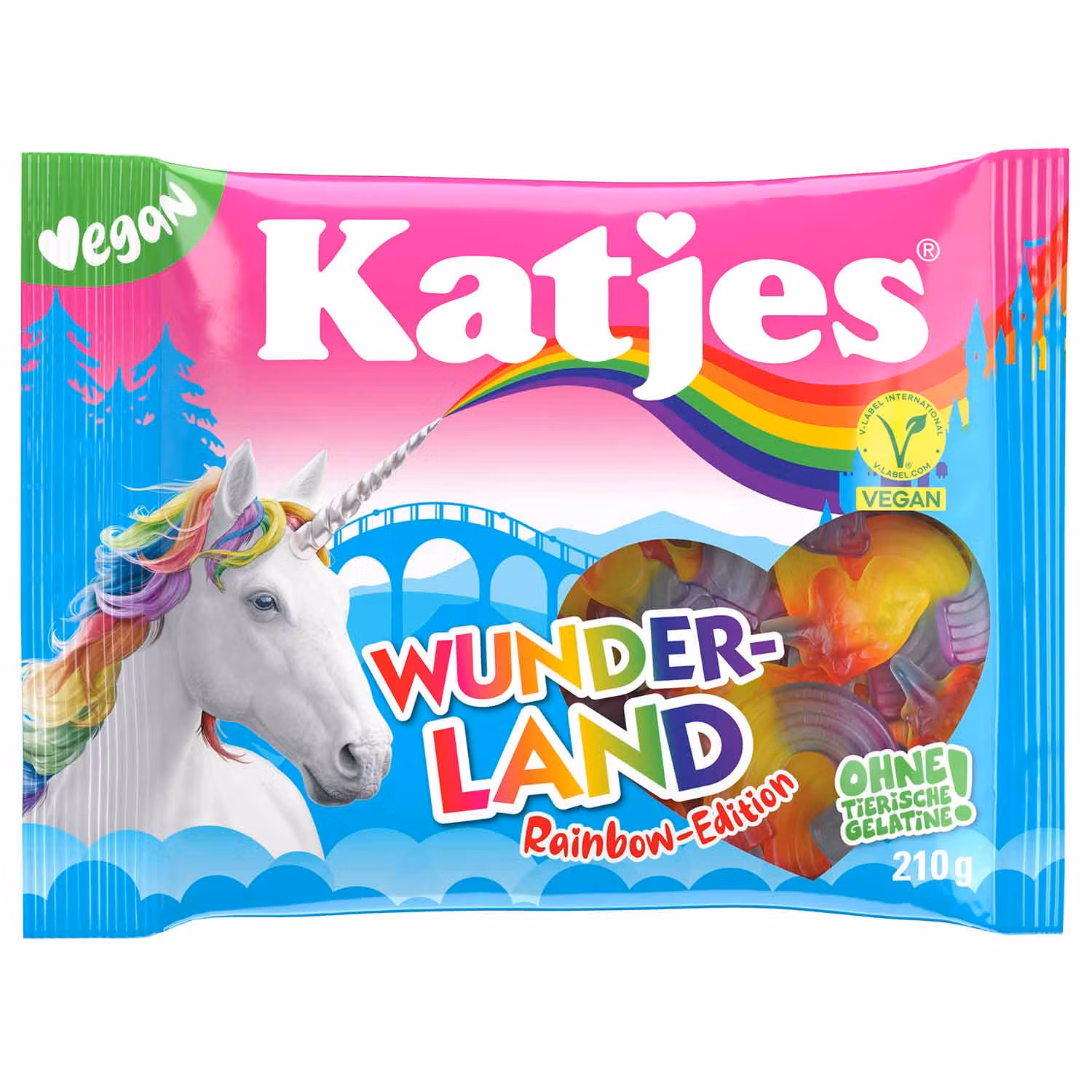 Katjes - Wunderland Rainbow, 210g