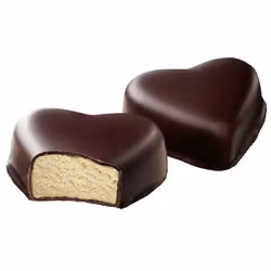 Carstens Lübecker - Chokladdoppade Marsipanhjärtan, 12,5g