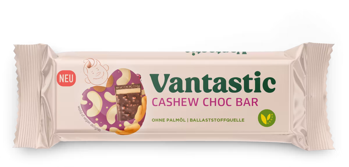 Vantastic - Cashew Choc Bar, 40g