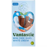 Vantastic - Mini Choc Bars White Cream, 100g