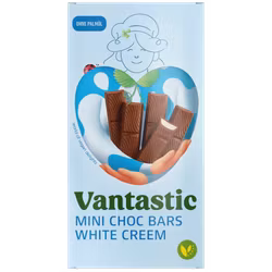 Vantastic - Mini Choc Bars White Cream, 100g