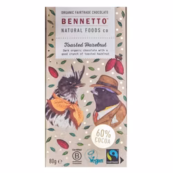 Bennetto - Toasted Hazelnut, 80g