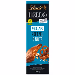 Lindt - Hello Vegan Pretzel & Nuts, 100g