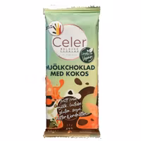 Celer - Ljus choklad med Kokos, EKO, 44g
