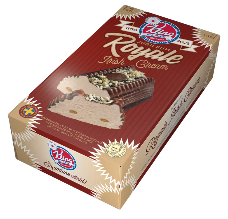 Royale Irish Cream - Kling Glass, 1,2 liter