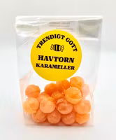 Fischer - Sanddorn/Havtornskarameller, 100g
