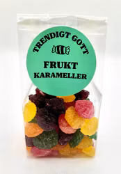 Fischer - Fruchmischung/Fruktkarameller, 100g