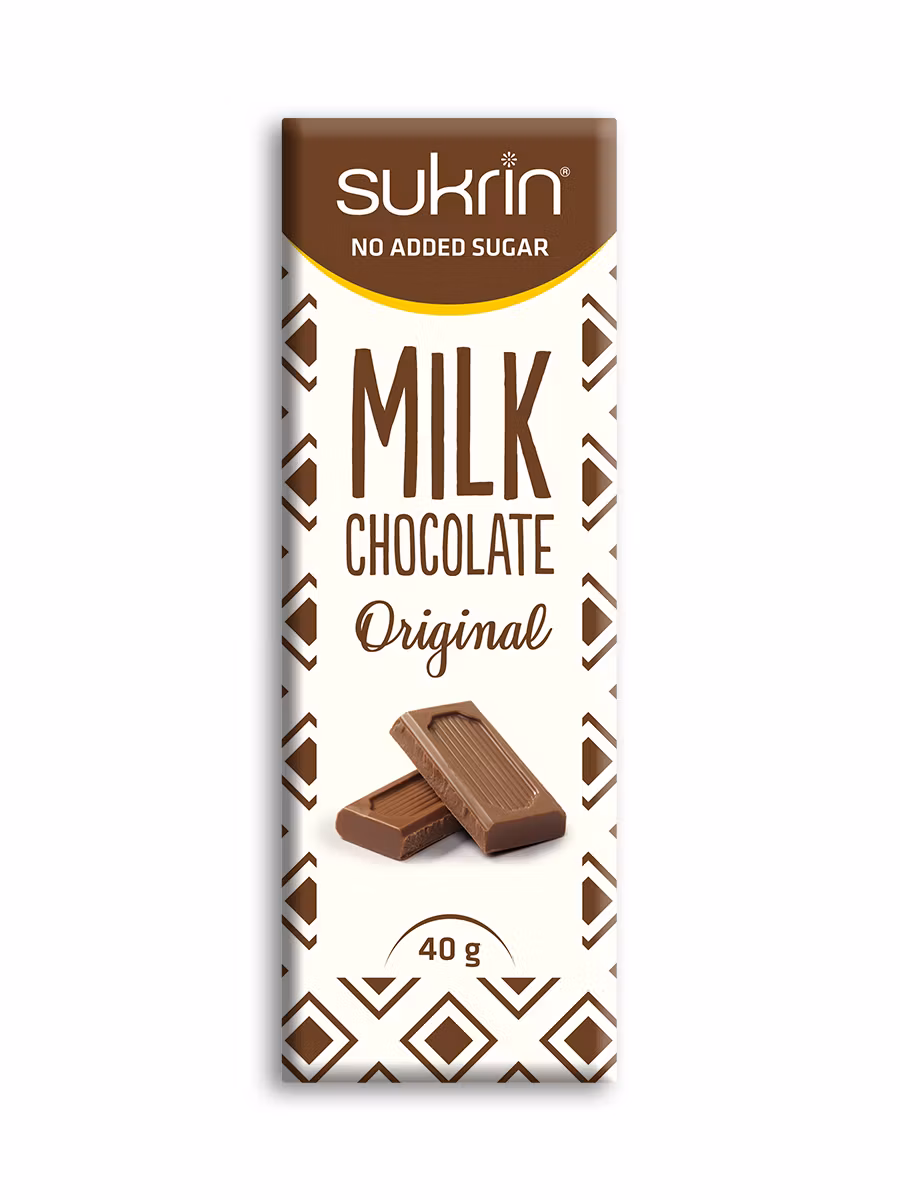 Sukrin - Milk Chocolate, 40g