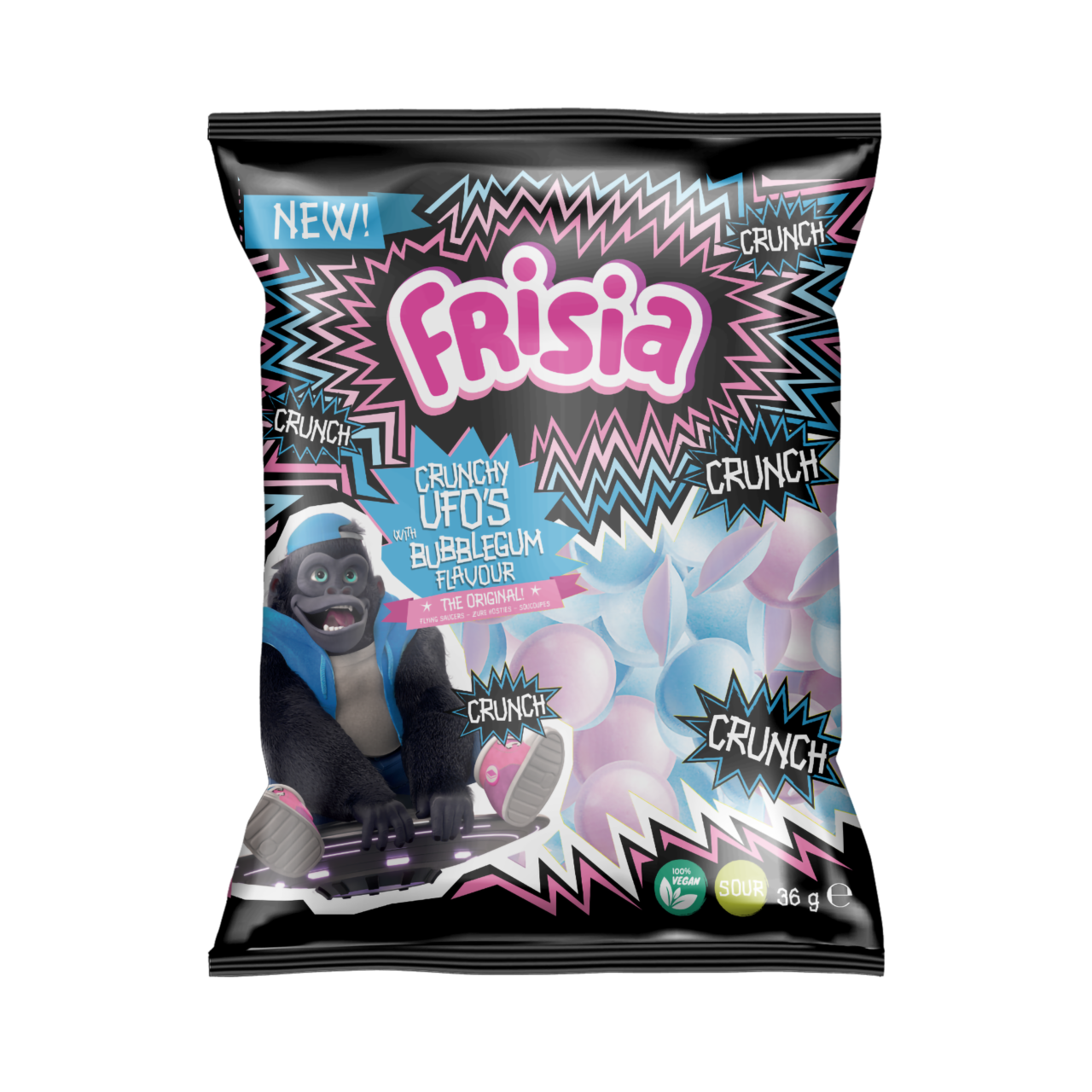 Frisia - Crunchy Ufo Bubblegum, 36g