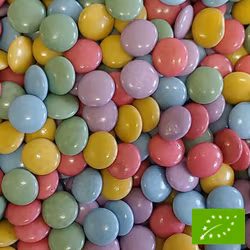 EKO Vegablum -  Schoko-Erdnüsse/Jordnötter med choklad- & sockeröverdrag, 2,5 kg