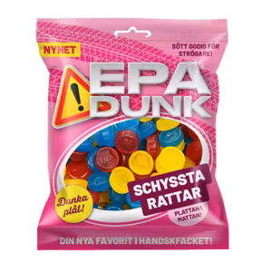 EPA Dunk - Schyssta Rattar, 80g