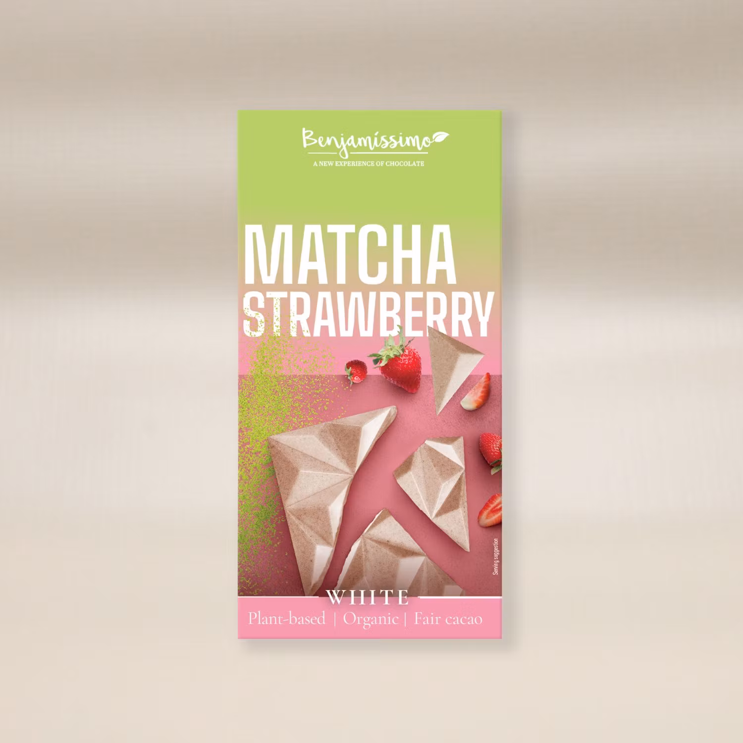 Benjamissimo - Matcha & Jordgubb, EKO, 60g