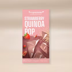 Benjamissimo - Vit Jordgubb & Quinoa, EKO, 60g