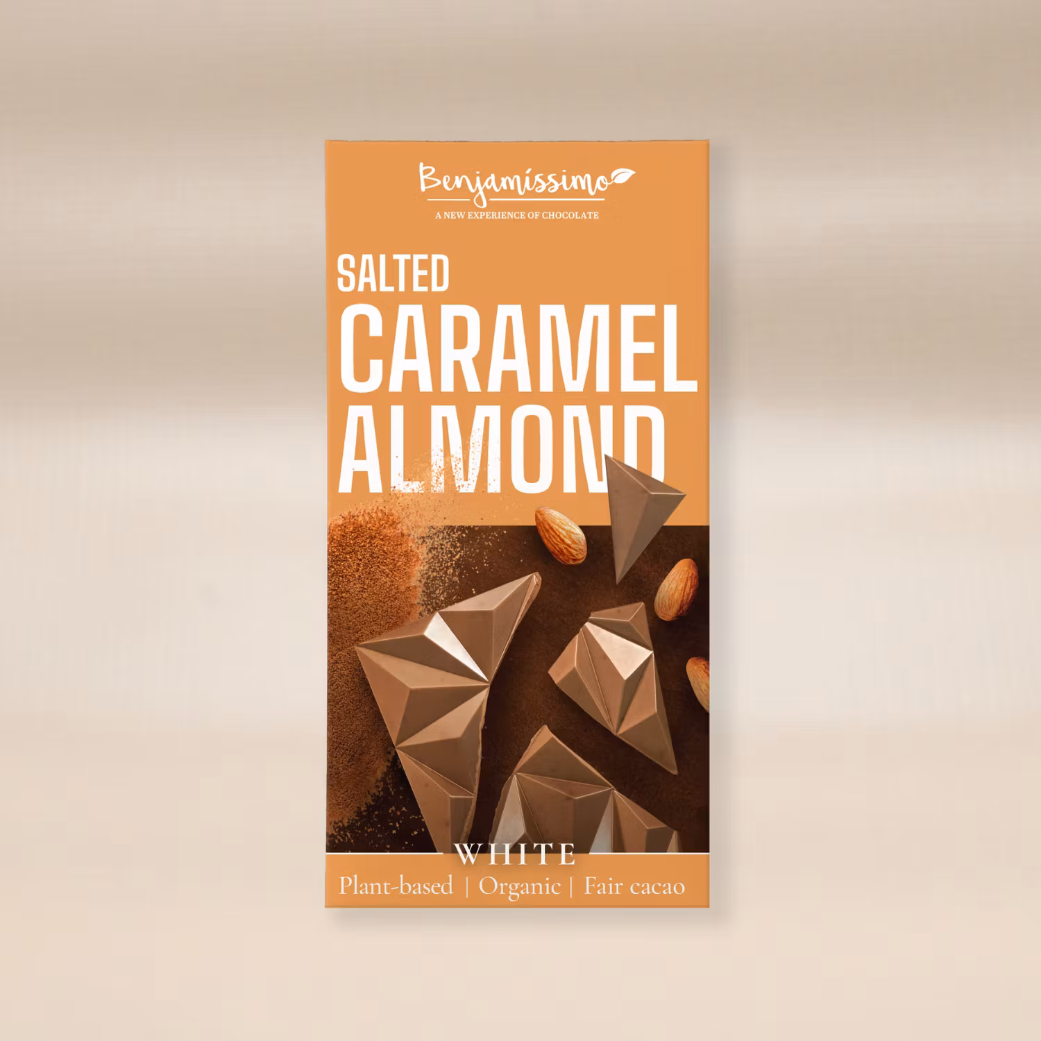 Benjamissimo - Vit Salt Karamell & Mandel, EKO, 60g