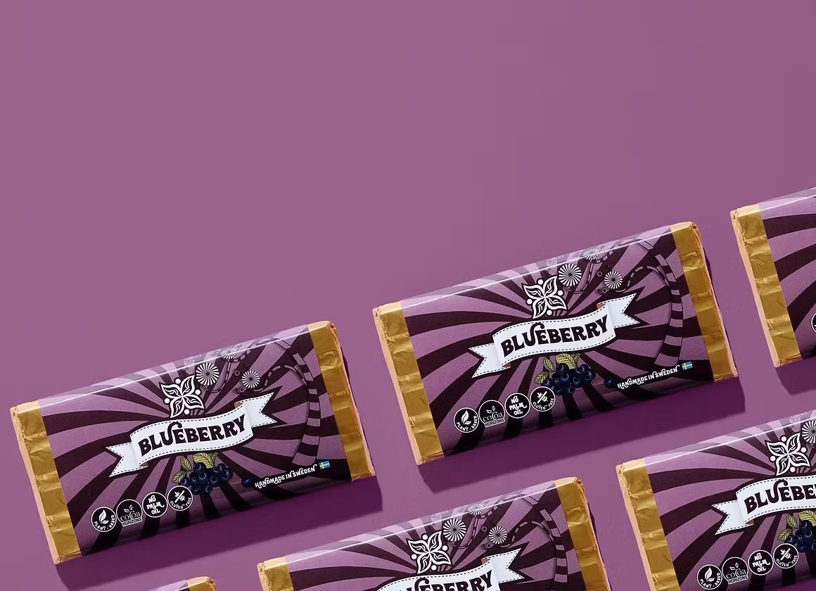 Vegan Delights - Blueberry Bar, 80g