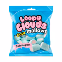 Loopy Clouds - Marshmallow Sour Bubblegum, 100g