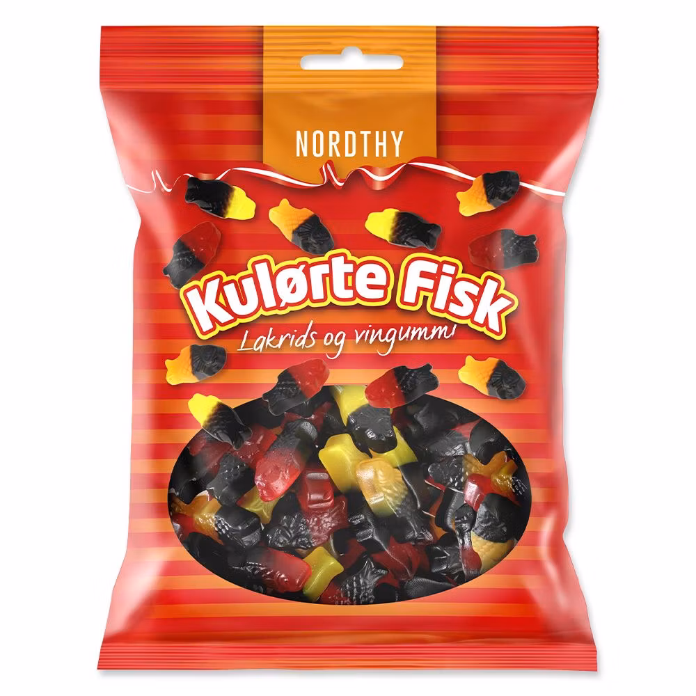 Nordthy - Kulørte Fisk, 170g