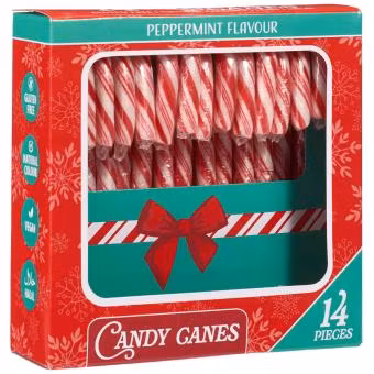 BESTÄLLD! Becky's - Candy Canes Peppermint, 14-pack, 168g