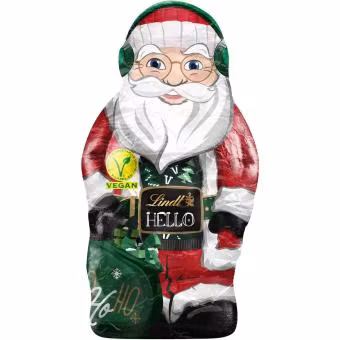 BESTÄLLD! Lindt - Hello Vegan Santa, 80g