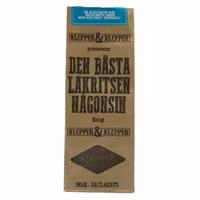 Klepper & Klepper - Saltlakrits, 200g
