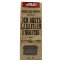 Klepper & Klepper - Söt Lakrits, 200g
