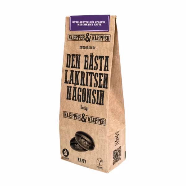 Klepper & Klepper - Lakrits med Kaffesmak, 200g