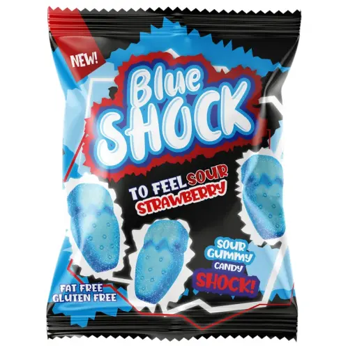 Blue Shock - Sour Strawberry,80g