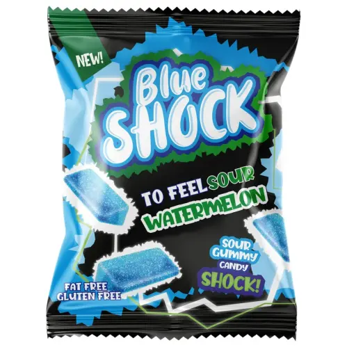 Blue Shock - Sour Watermelon, 80g