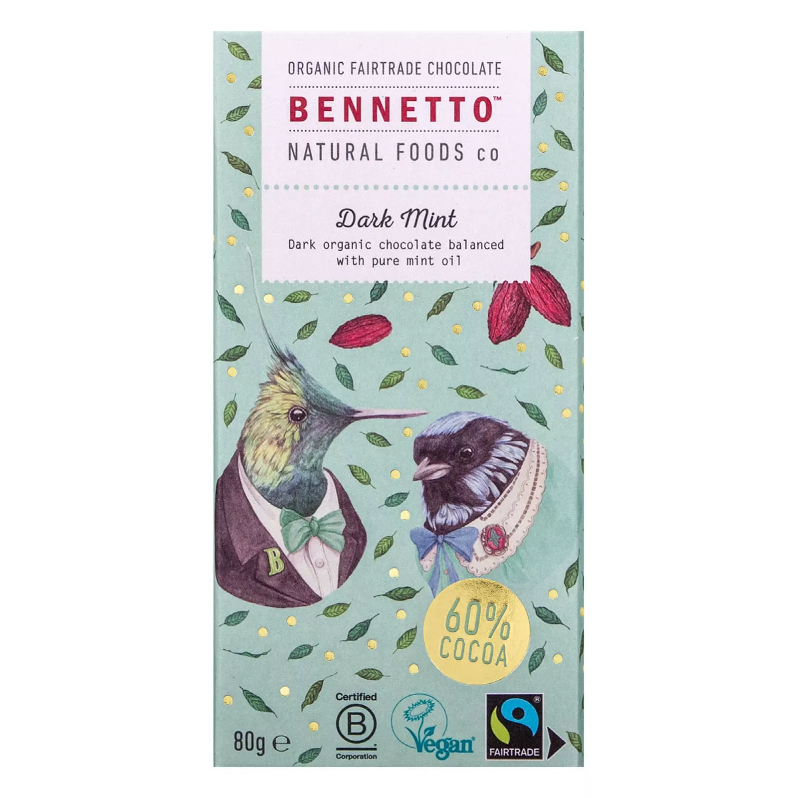 Bennetto - Dark Mint, EKO, 80g