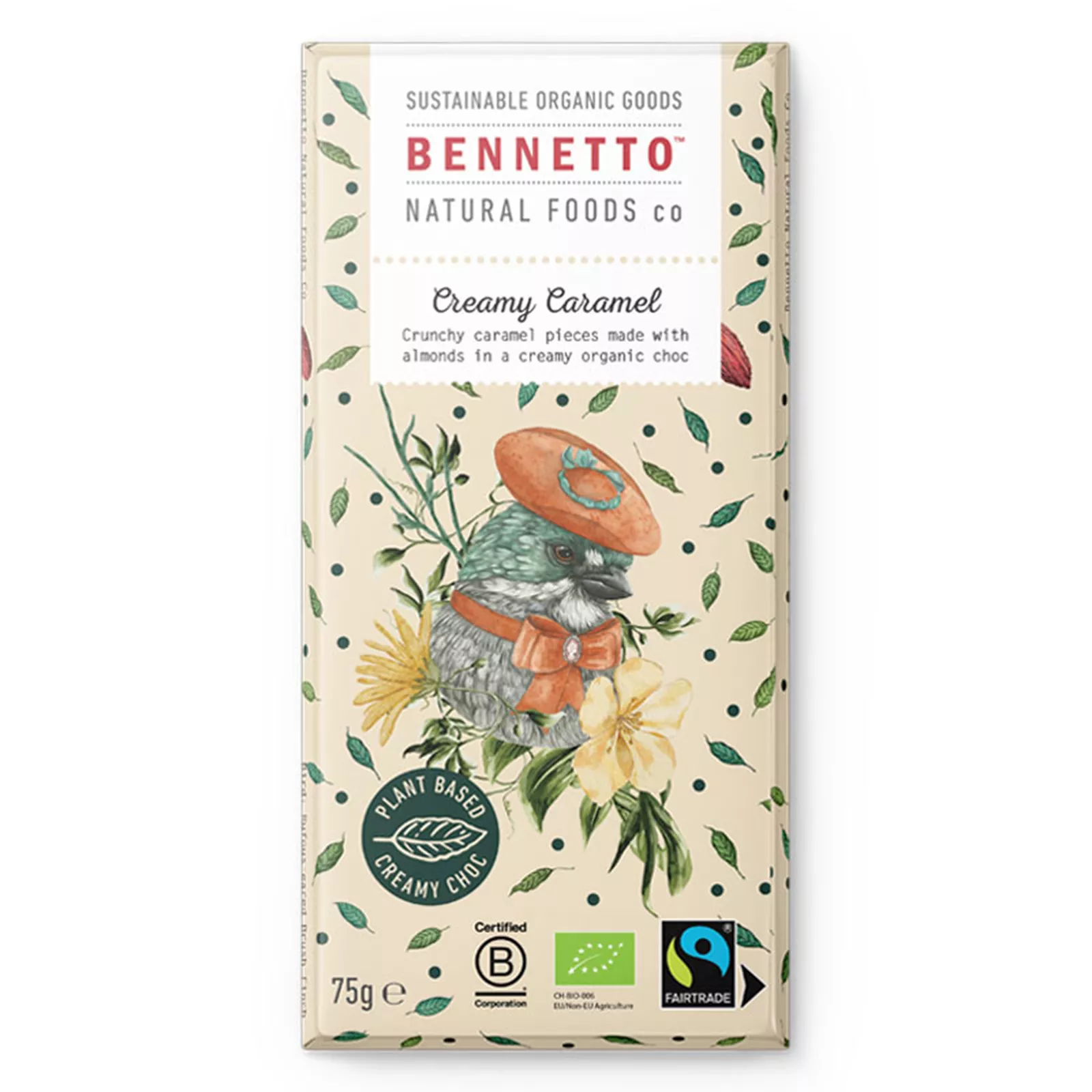 Bennetto -  Creamy Caramel Mylk, EKO, 80g