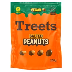 Treets - Salted Peanuts, 200g