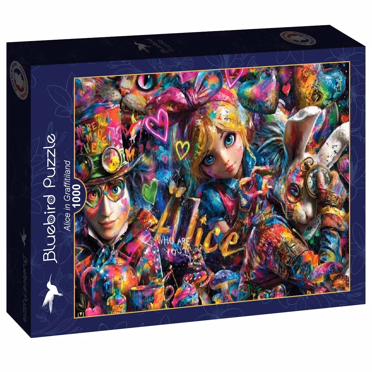 Bluebird - Alice in Graffitiland, 1000 bitar