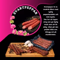 Roosens Delikatesser - Ölkorv Svartpeppar 5-pack, 170-190g