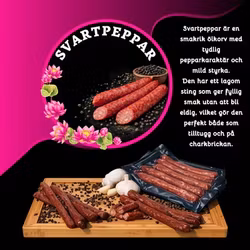 Roosens Delikatesser - Ölkorv Svartpeppar 5-pack, 170-190g