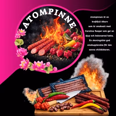 Roosens Delikatesser - Ölkorv Atompinne 5-pack, 170-190g