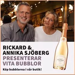 Sjöbergs Goda - Vita bubblor, 750 ml